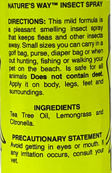 natures way insect spray